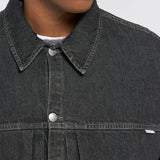 Freeland Jacket Black Mid Stone Wash