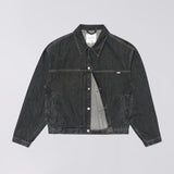 Freeland Jacket Black Mid Stone Wash