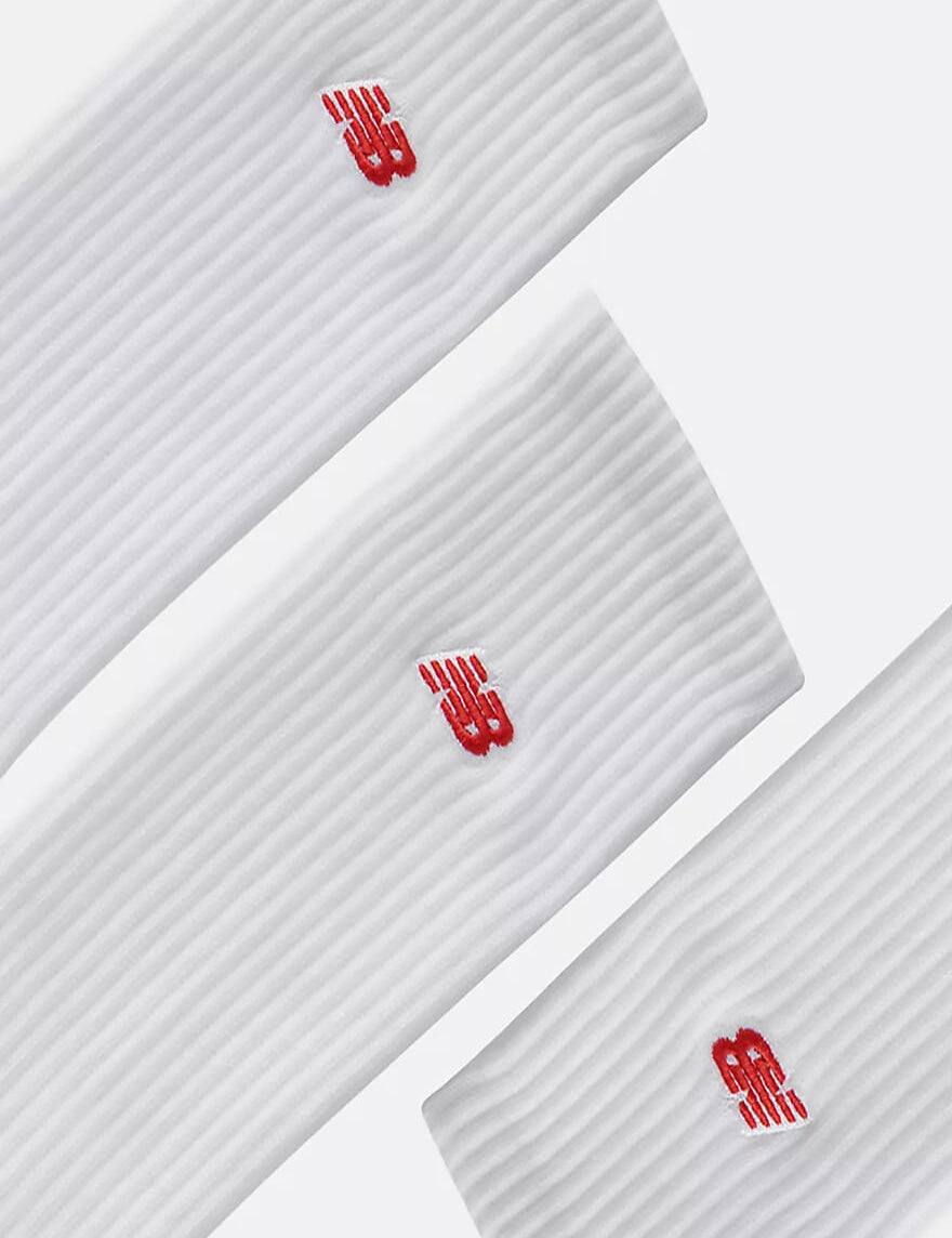 Kojinės New Balance Patch Logo Crew 3 Pairs