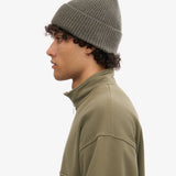 Merino Wool Beanie Dusty Olive