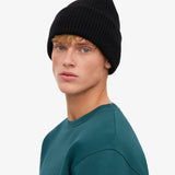Merino Wool Hat Deep Black