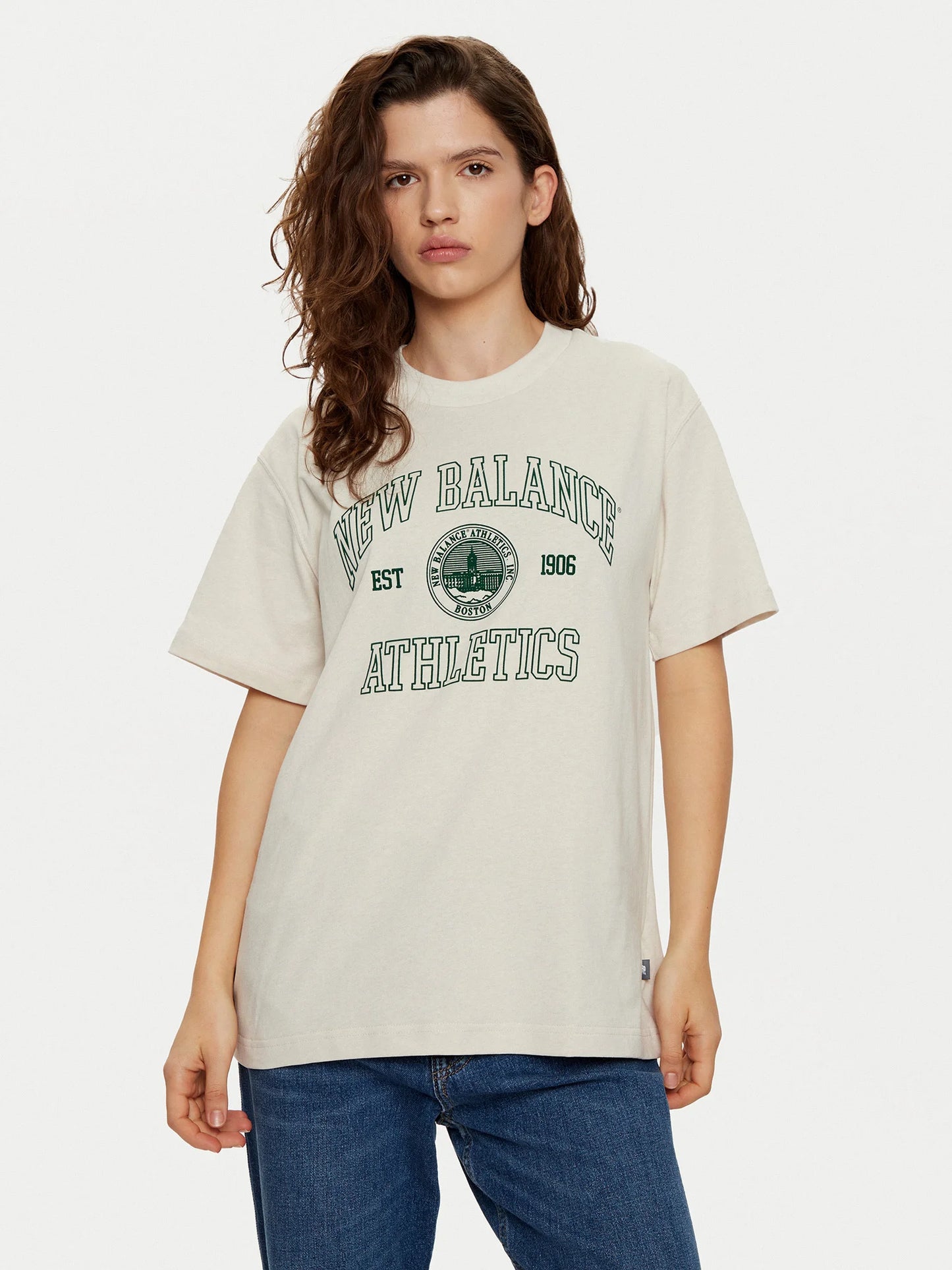 New Balance Athletics Oversized Crest T-Shirt