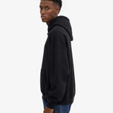 Organic Oversized Hoodie Deep Black