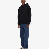 Organic Oversized Hoodie Deep Black