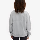 Organic Quarter Zip Faded Grey