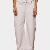 Dappled Denim Trimmed Jeans