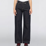 Olivia W Pant Blue Rinsed