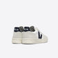 VEJA V-10 CWL WHITE BLACK