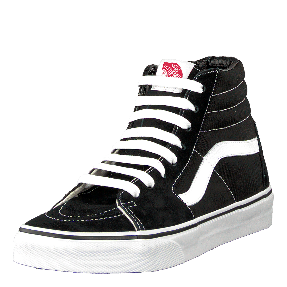 Sportbačiai VANS SK8-HI BLACK/BLACK/WHITE