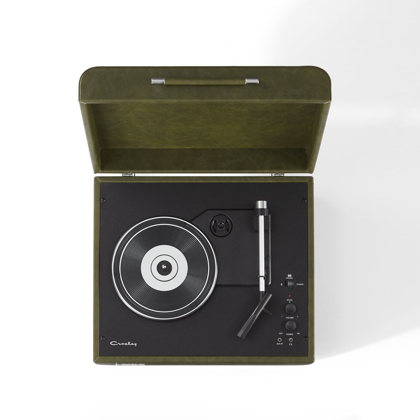 Patefonas CROSLEY MERCURY FOREST GREEN